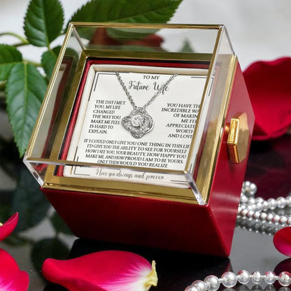 For the woman who turns my life into love and beauty Rotating Rose !